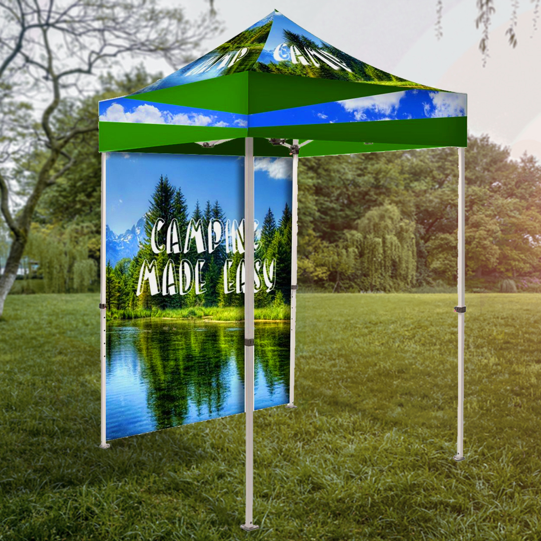 Custom Canopy Tents Lush Banners   Custom Canopy Tent   6x6 